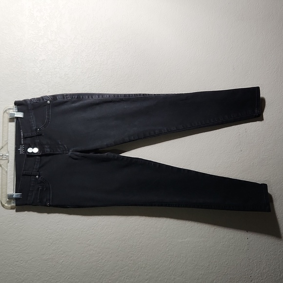 New York & Co Womens Legging Jeans Sizre 6 Curve Creator Black - Picture 1 of 6